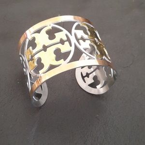Tory Burch Tricolor Cuff Bracelet